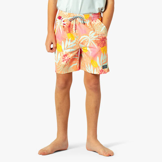 Aftco Youth Strike Printed Swim Shorts