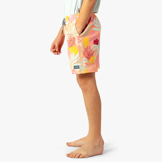 Aftco Youth Strike Printed Swim Shorts