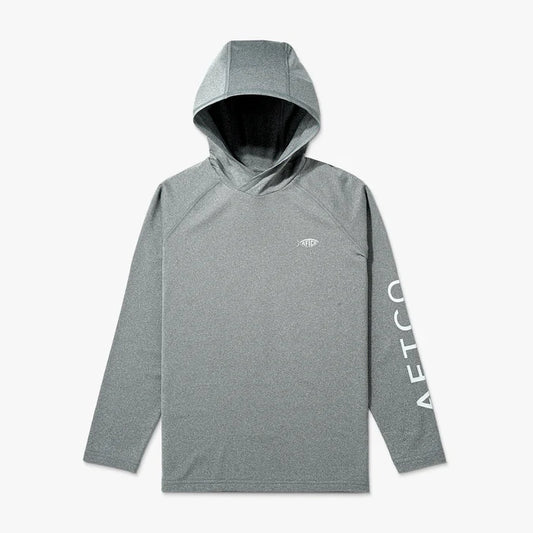 Aftco Youth Samurai Hood Performance LS Shirt