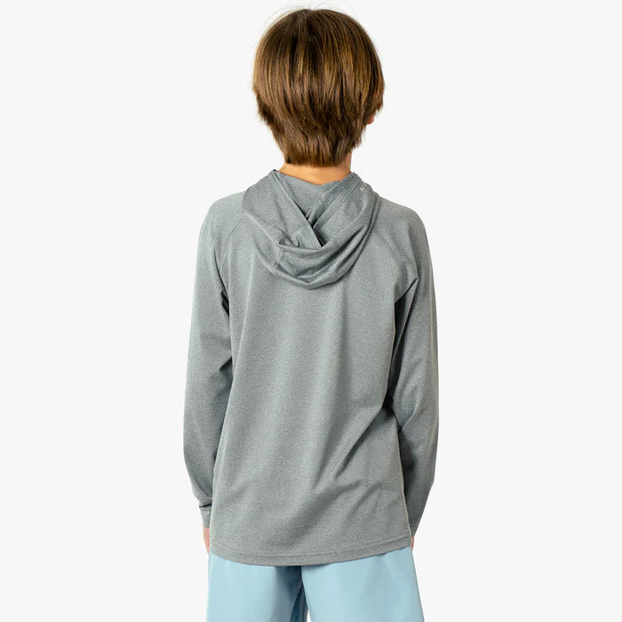 Aftco Youth Samurai Hood Performance LS Shirt