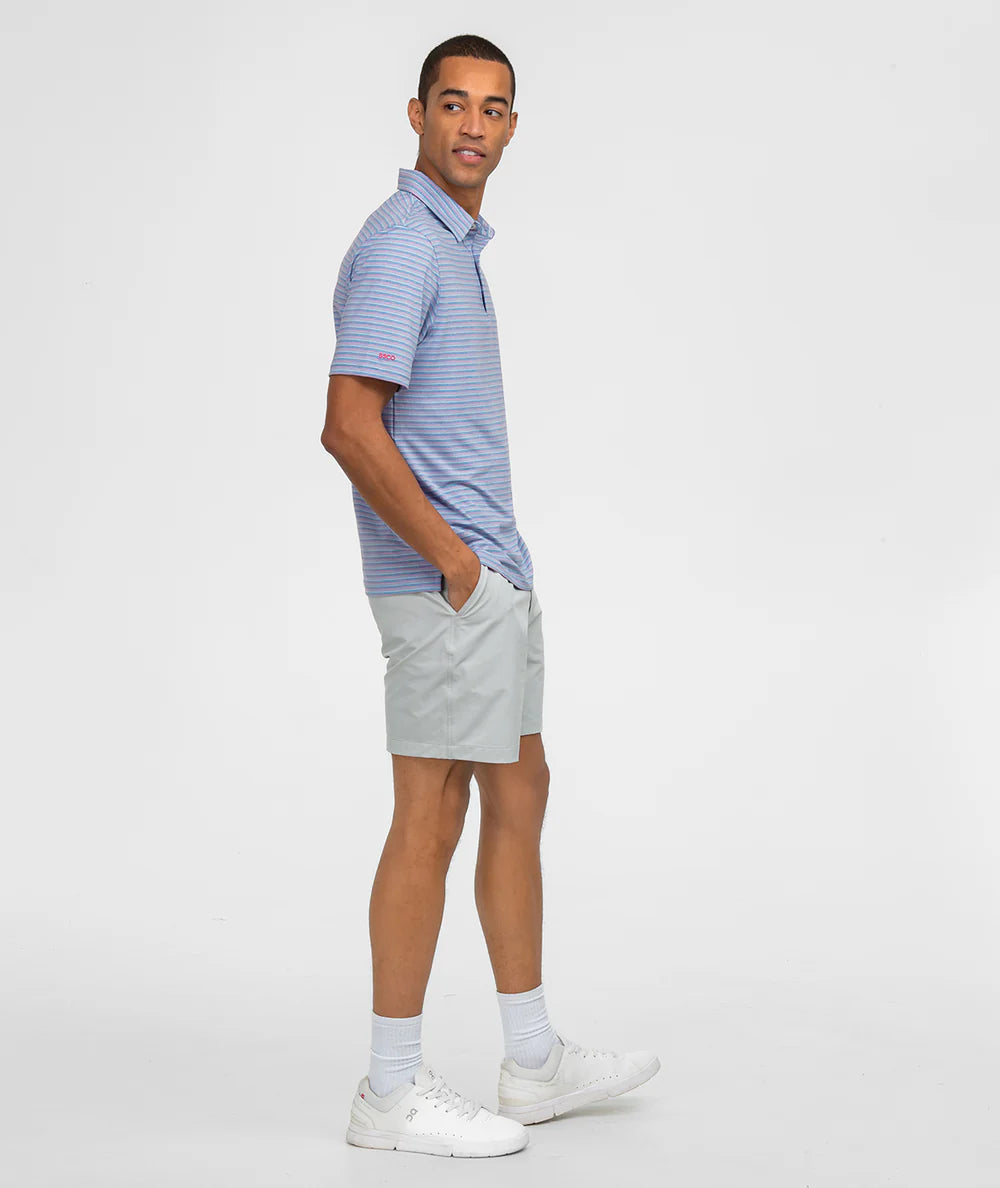 SSCO Cahaba Heather Stripe Polo
