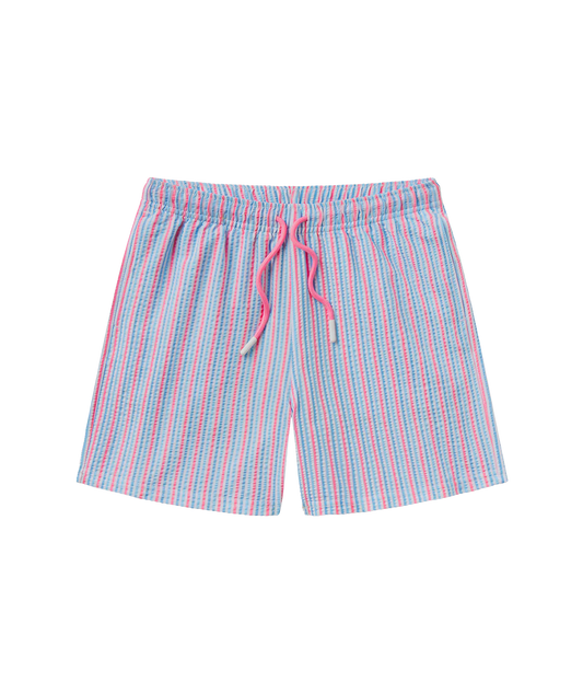 SSCO Boys Clubhouse Seersucker Swim Shorts
