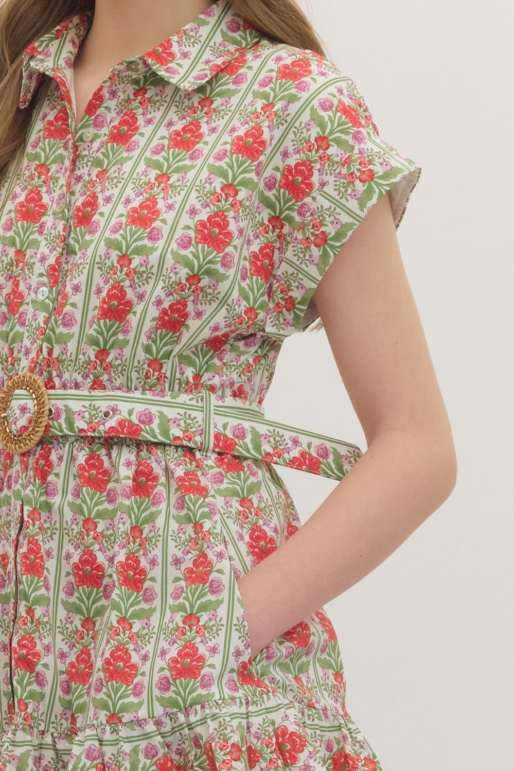 Flutter Sleeve Mini Dress
