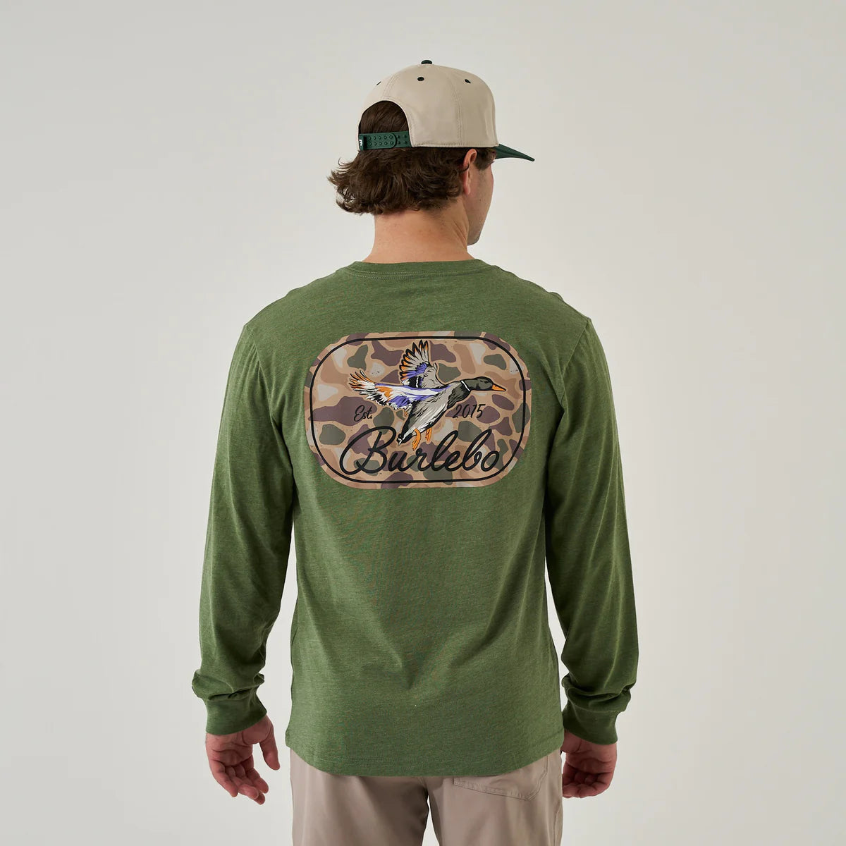 Burlebo Ducks Flying In LS Tee