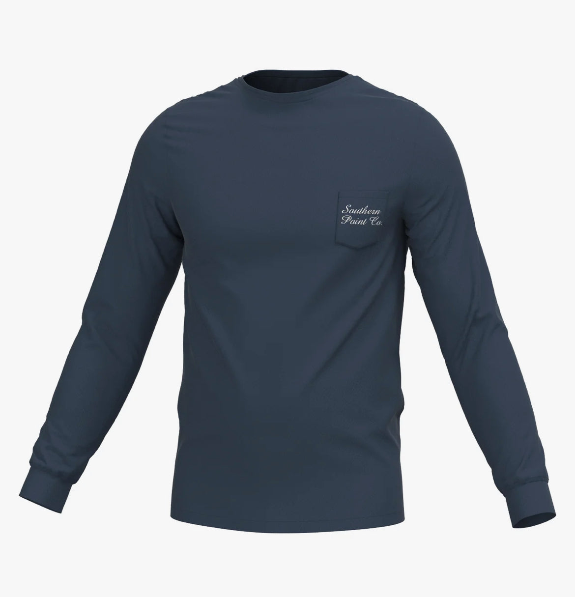 Southern Point Covey Rise LS Pocket Tee