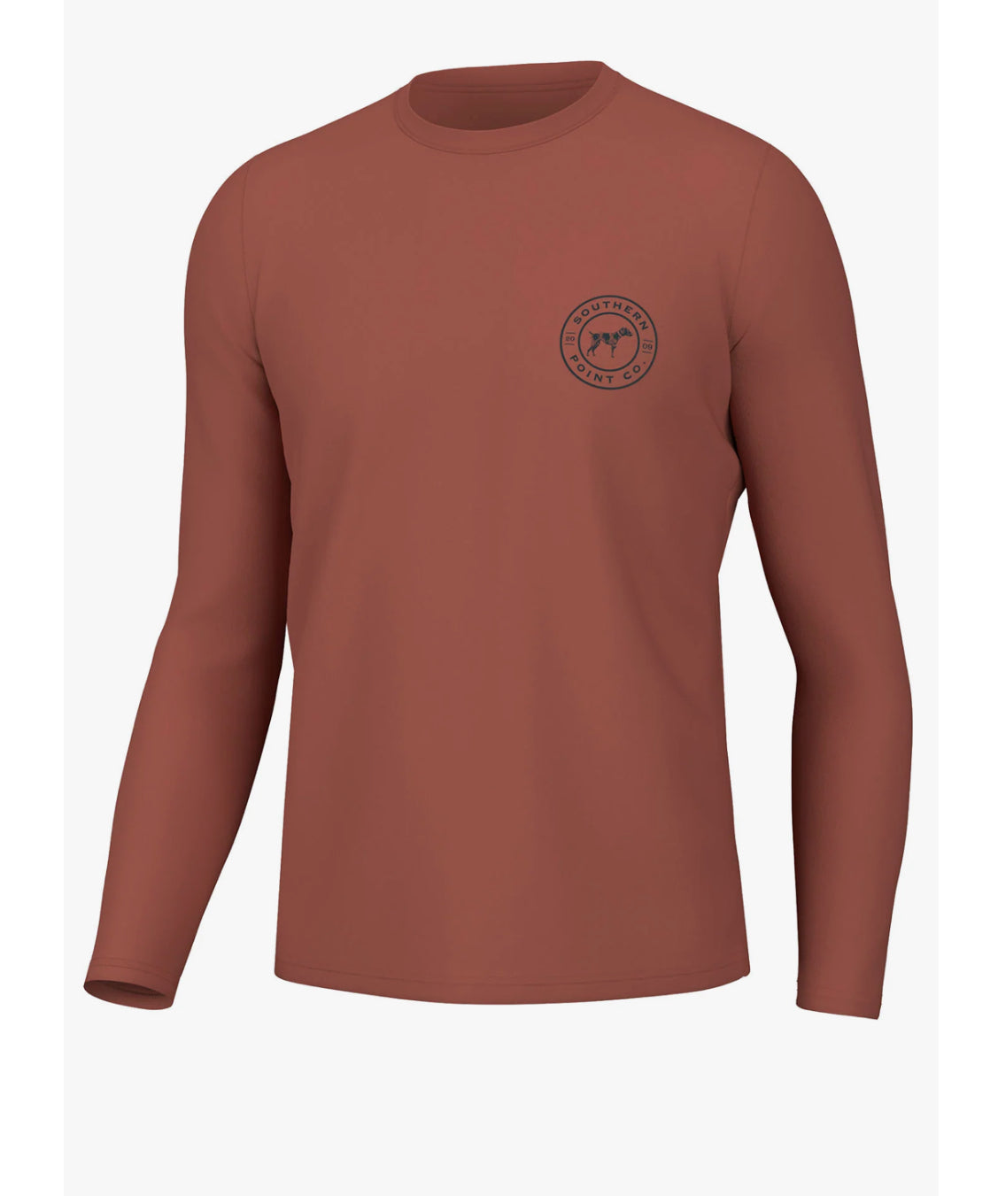 Southern Point Splatter Series Pheasant LS Tee