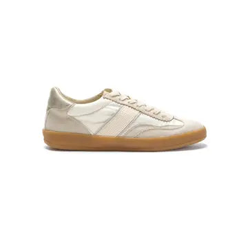 Dixie Side Stripe Lace-Up Sneakers