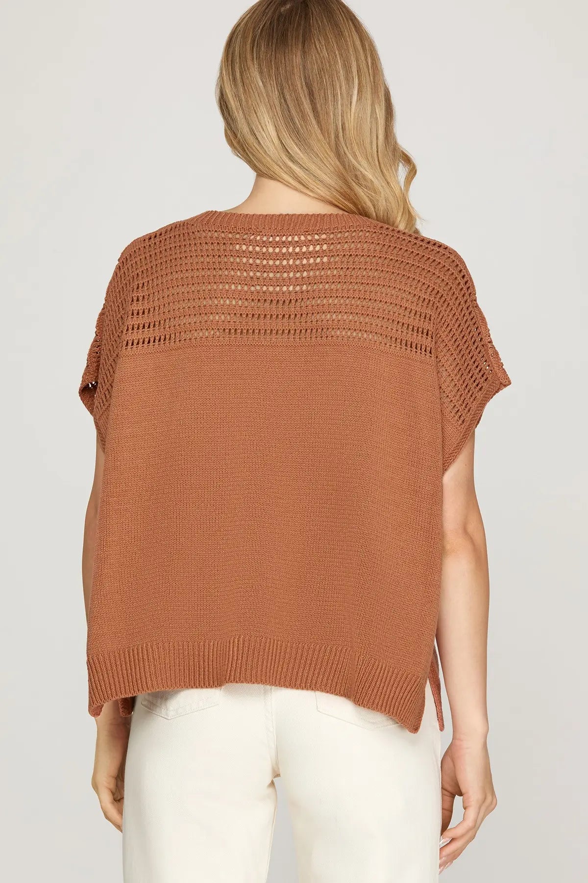 Dolman Sleeve Sweater Top