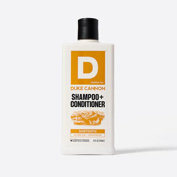 Duke Cannon Shampoo + Conditioner