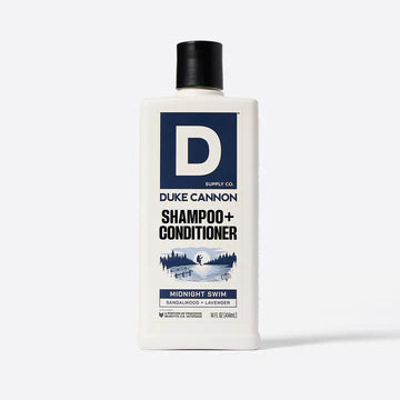Duke Cannon Shampoo + Conditioner