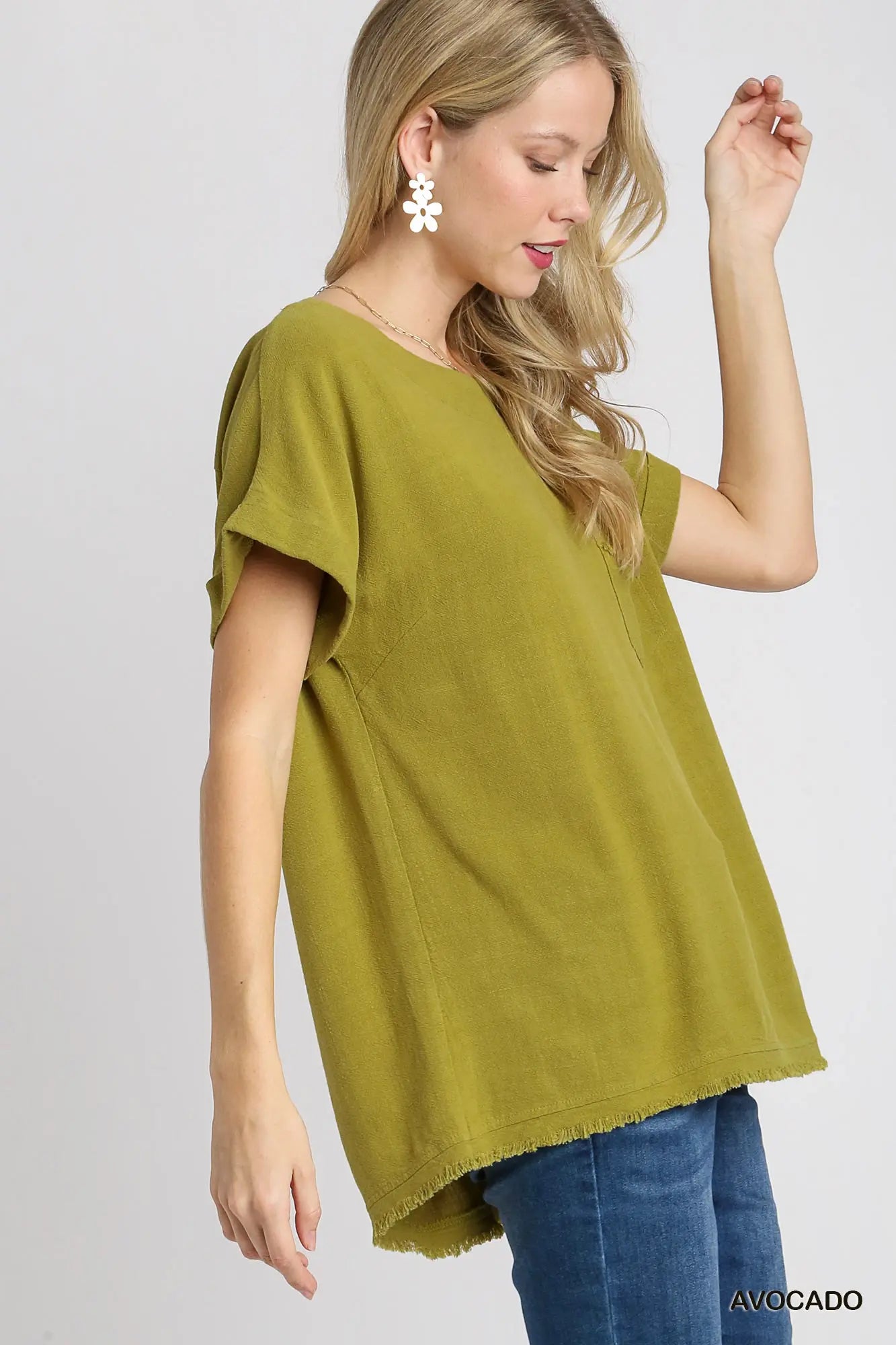 Umgee Round Neck Top