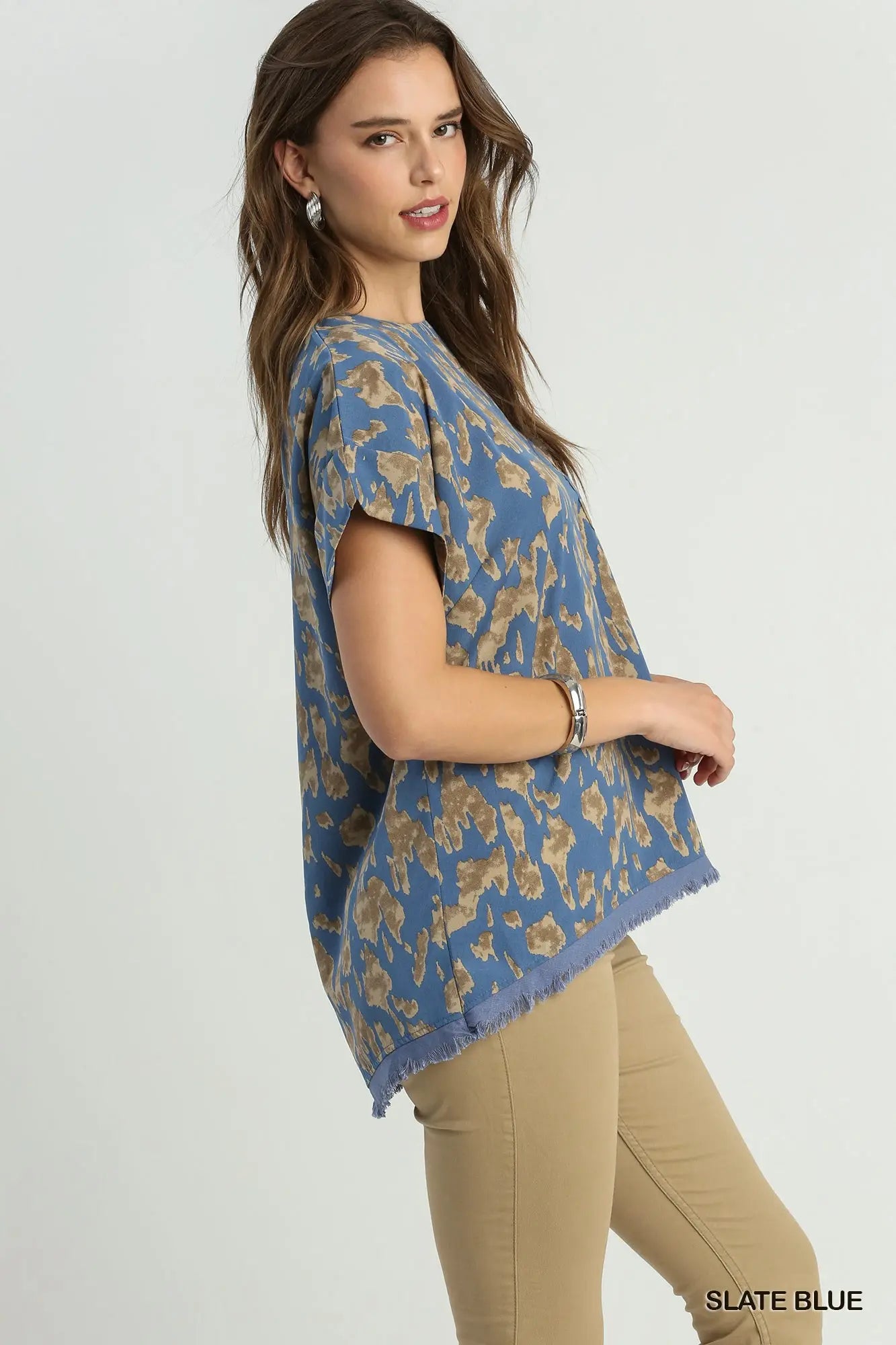 Umgee Animal Print Top