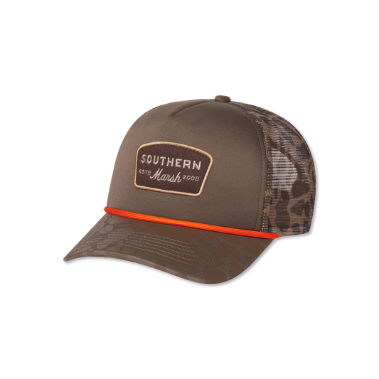 Southern Marsh Pintail Trucker Hat-Retro Camo