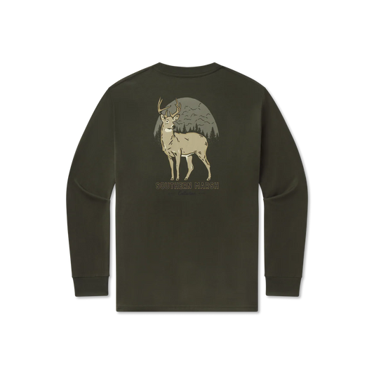 Southern Marsh Eight Point LS Tee