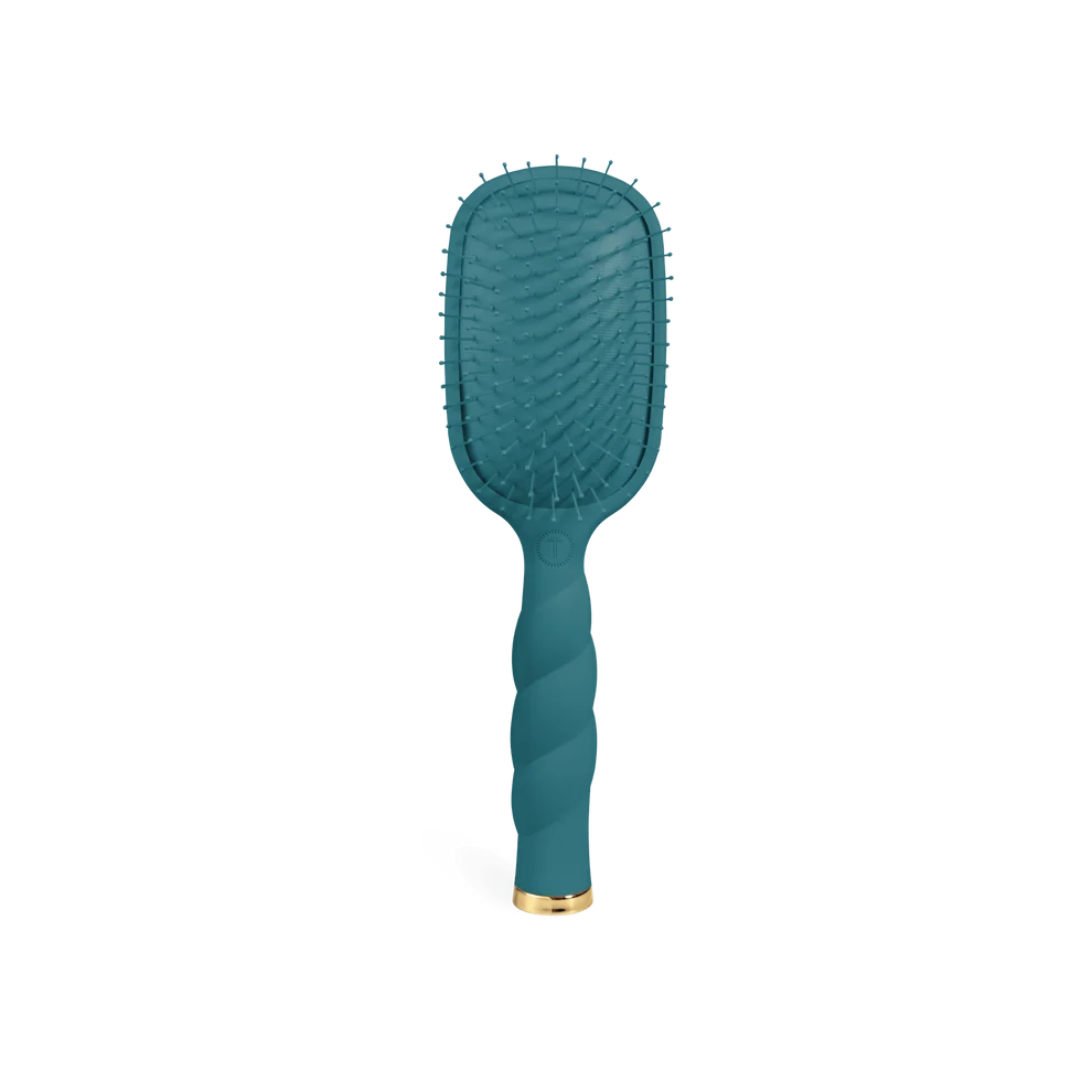 Detangler Hair Brush for Medium Hair-Teal With It
