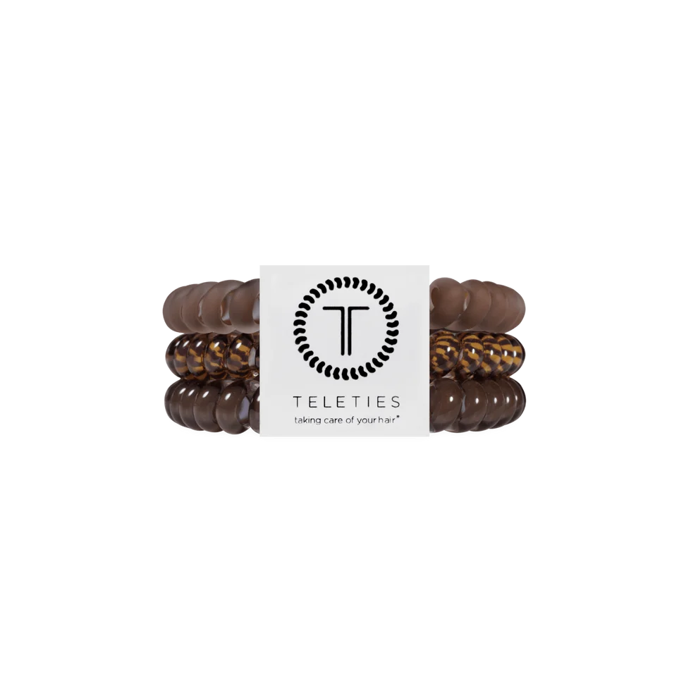 Teleties Small Hair Ties-Morning Brew