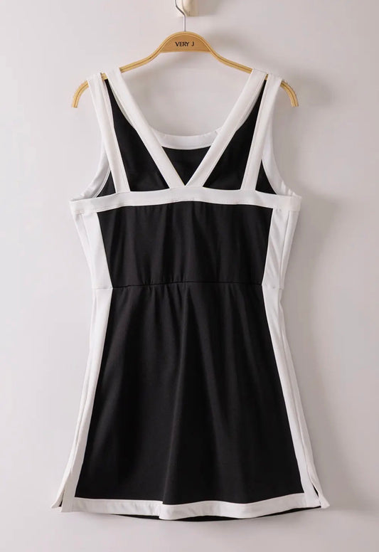 Colorblock Activewear Dress