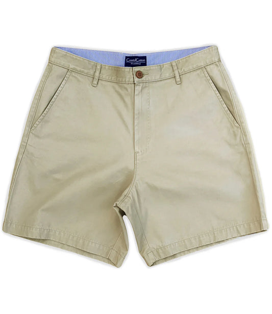 Coastal Cotton Stretch Chino Shorts