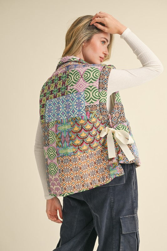 Patchwork Quilted Vest