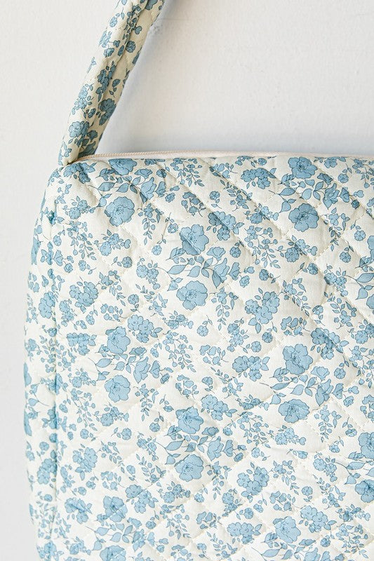 Puffy Quilted Large Tote Bag
