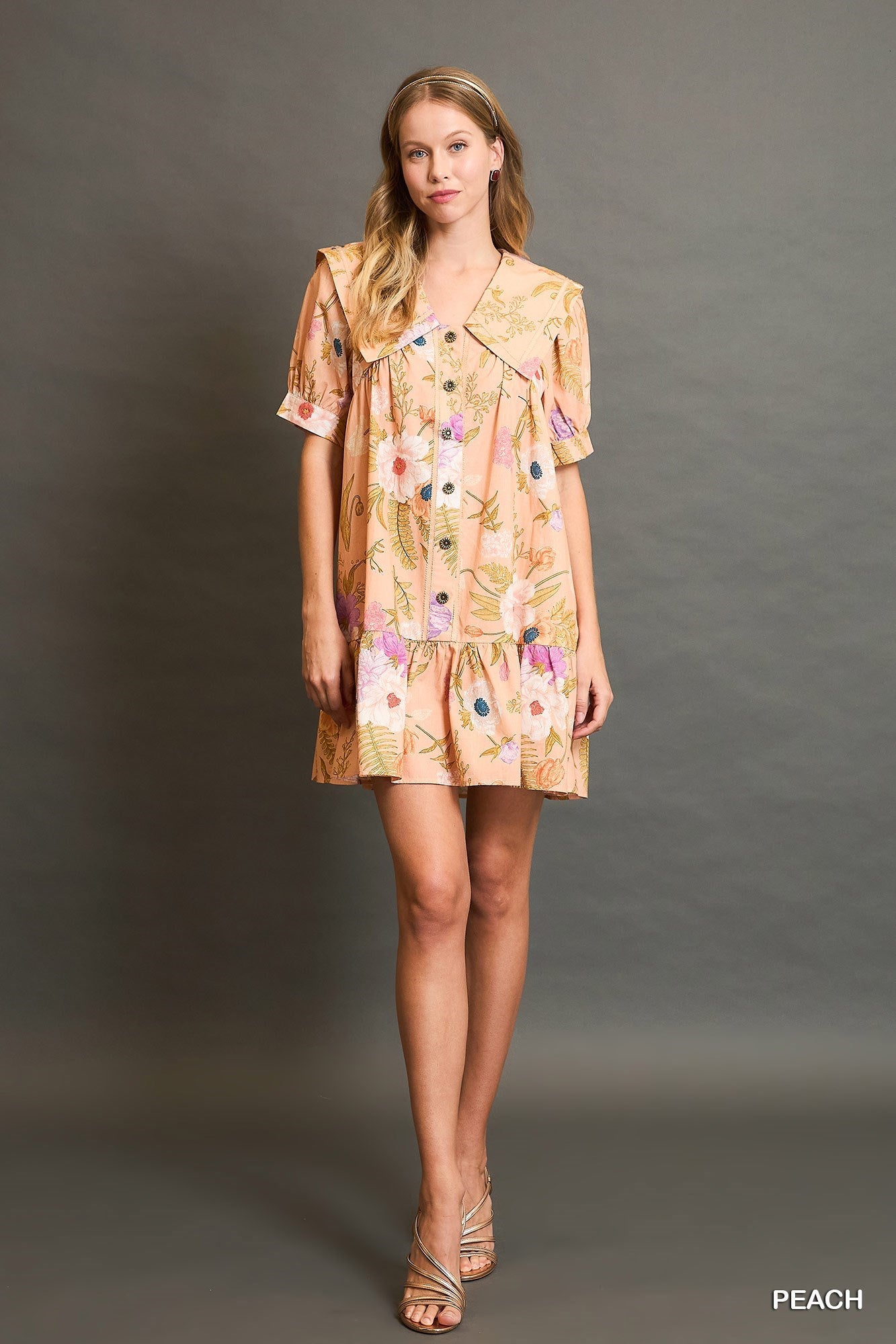 Floral Babydoll Dress