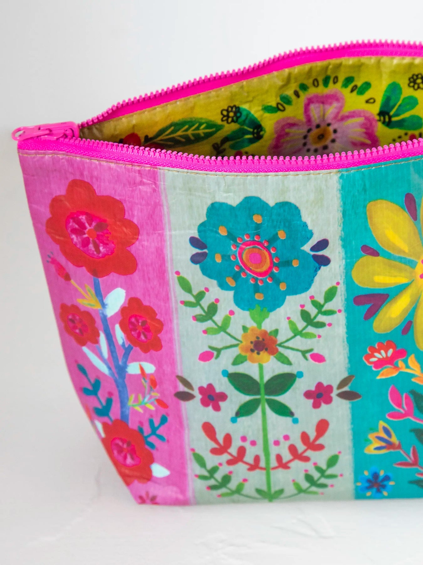 Large Reversible Zip Pouch