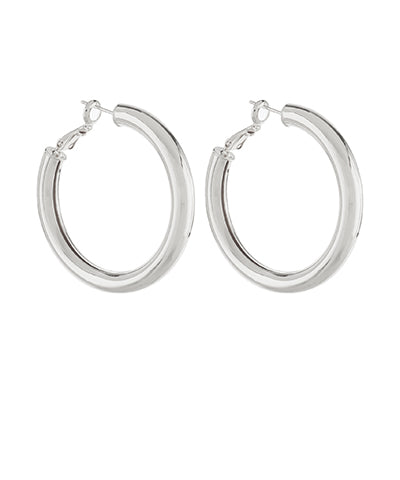 40mm Bold Metal Hoops