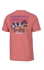 Southern Point Retro Sunset Short Sleeve Tee