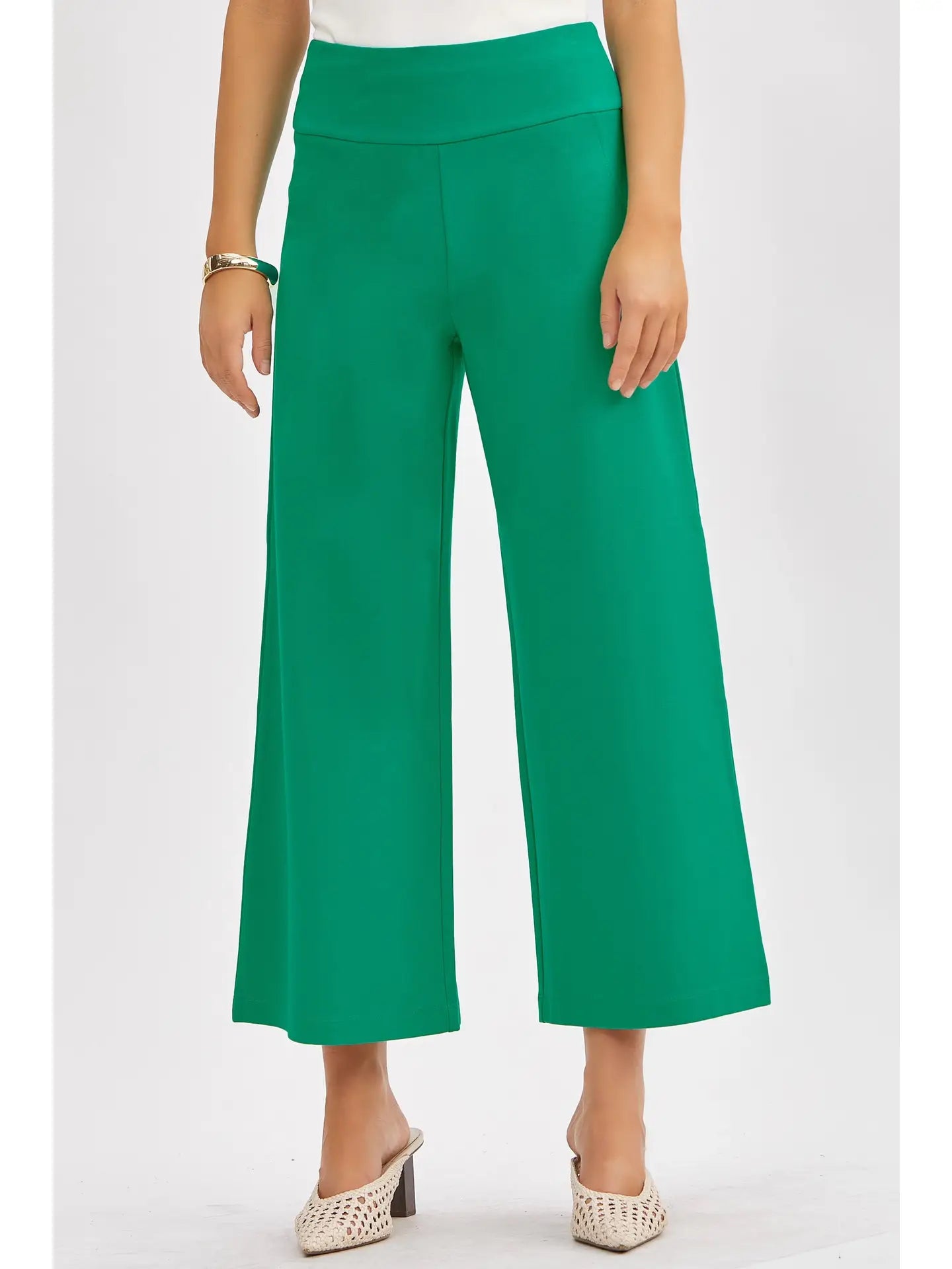 Dear Scarlett Magic Wide Cropped Pants