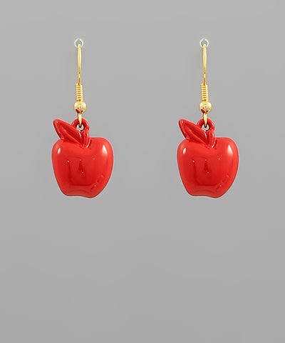 Apple Dangle Earrings