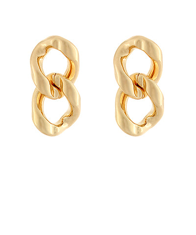 Linked Bold Chain Earrings