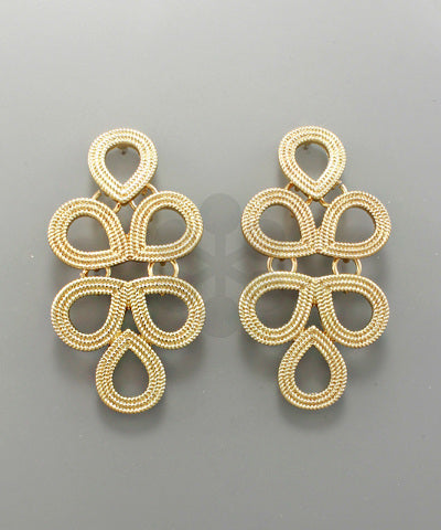 Teardrop Chandelier Earrings
