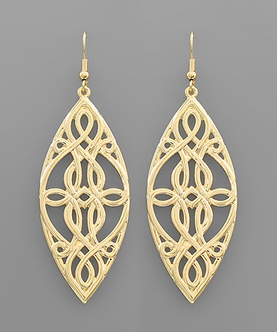Filigree Marquise Earrings