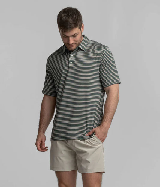 SSCO Crestline Stripe Polo