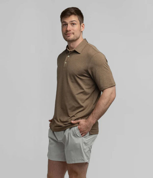 SSCO Grayton Heather Polo