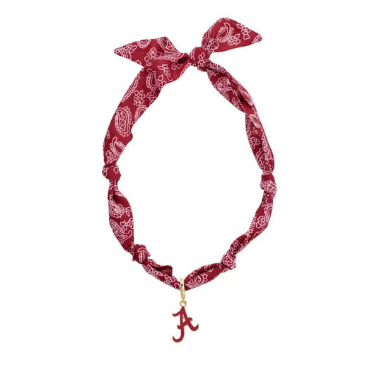 Alabama Crimson Tide Scarf Necklace