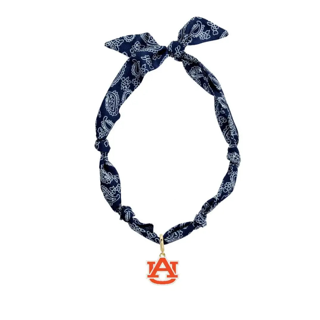 Auburn Tigers Scarf Necklace
