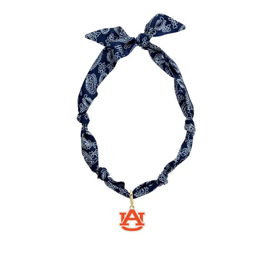 Auburn Tigers Scarf Necklace