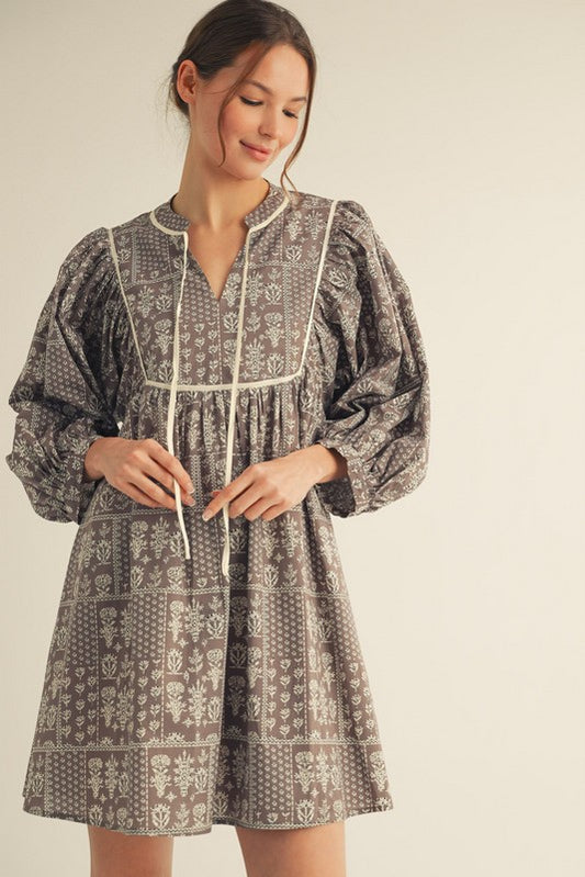 Floral Babydoll Dress