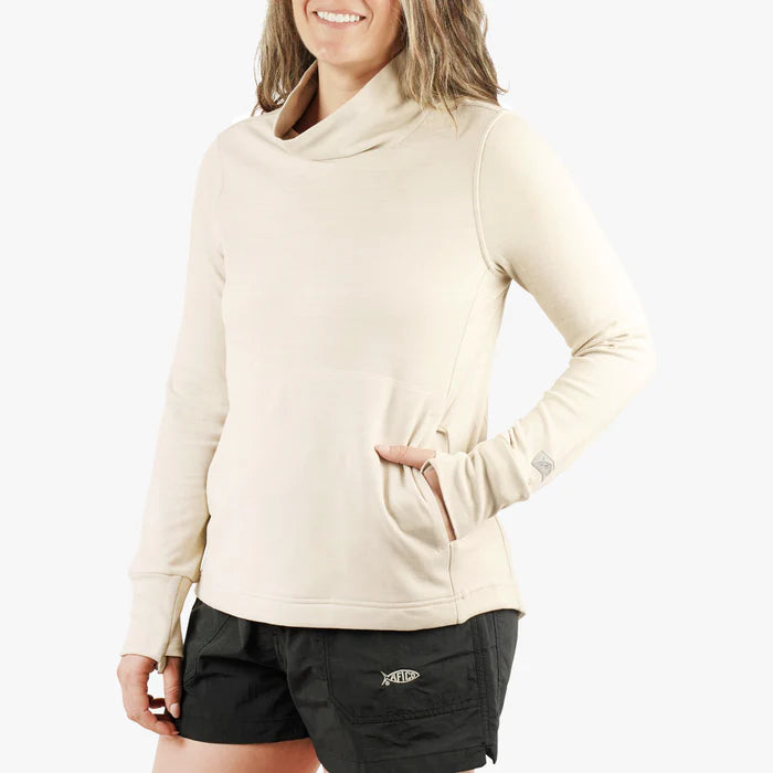 Aftco Women’s Coastal Layer Funnel Neck Sweater