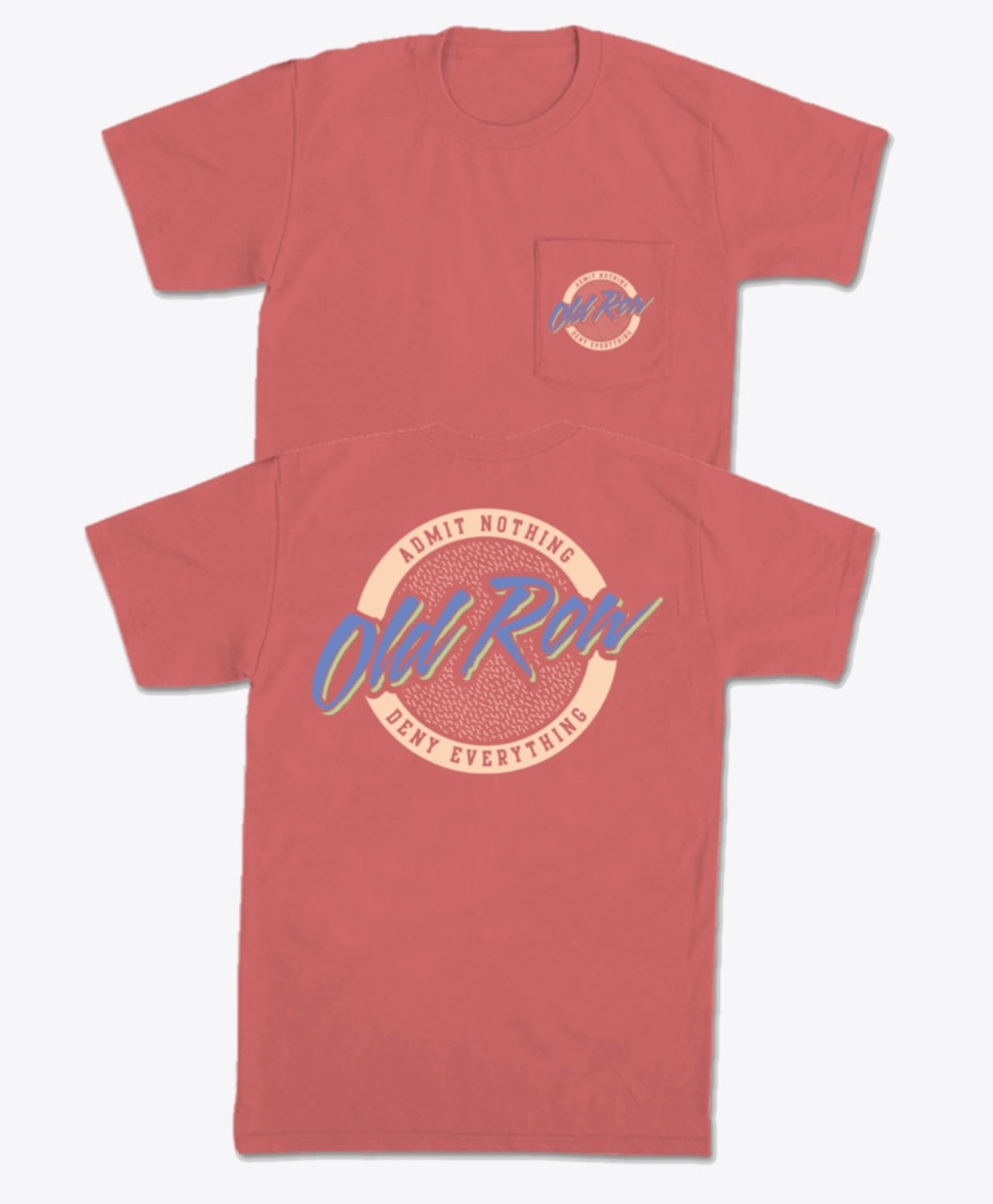 Old Row Circle Logo Pocket SS Tee