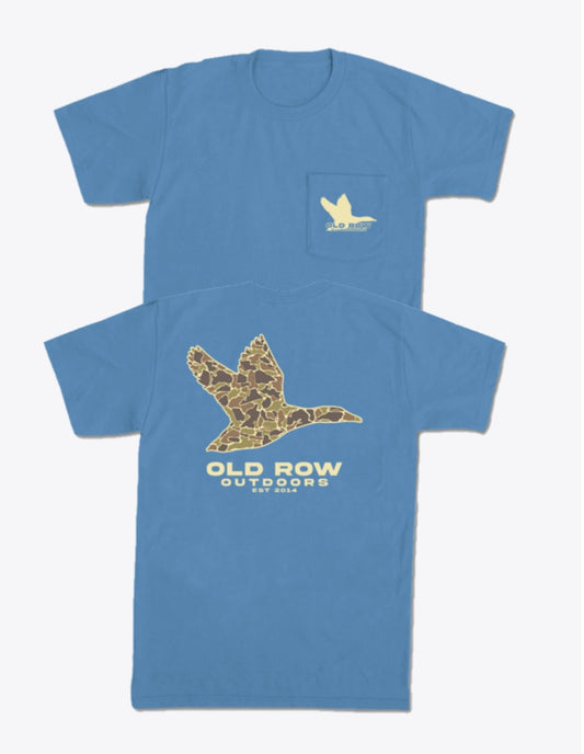 Old Row Outdoors Flying Duck Pocket SS Tee