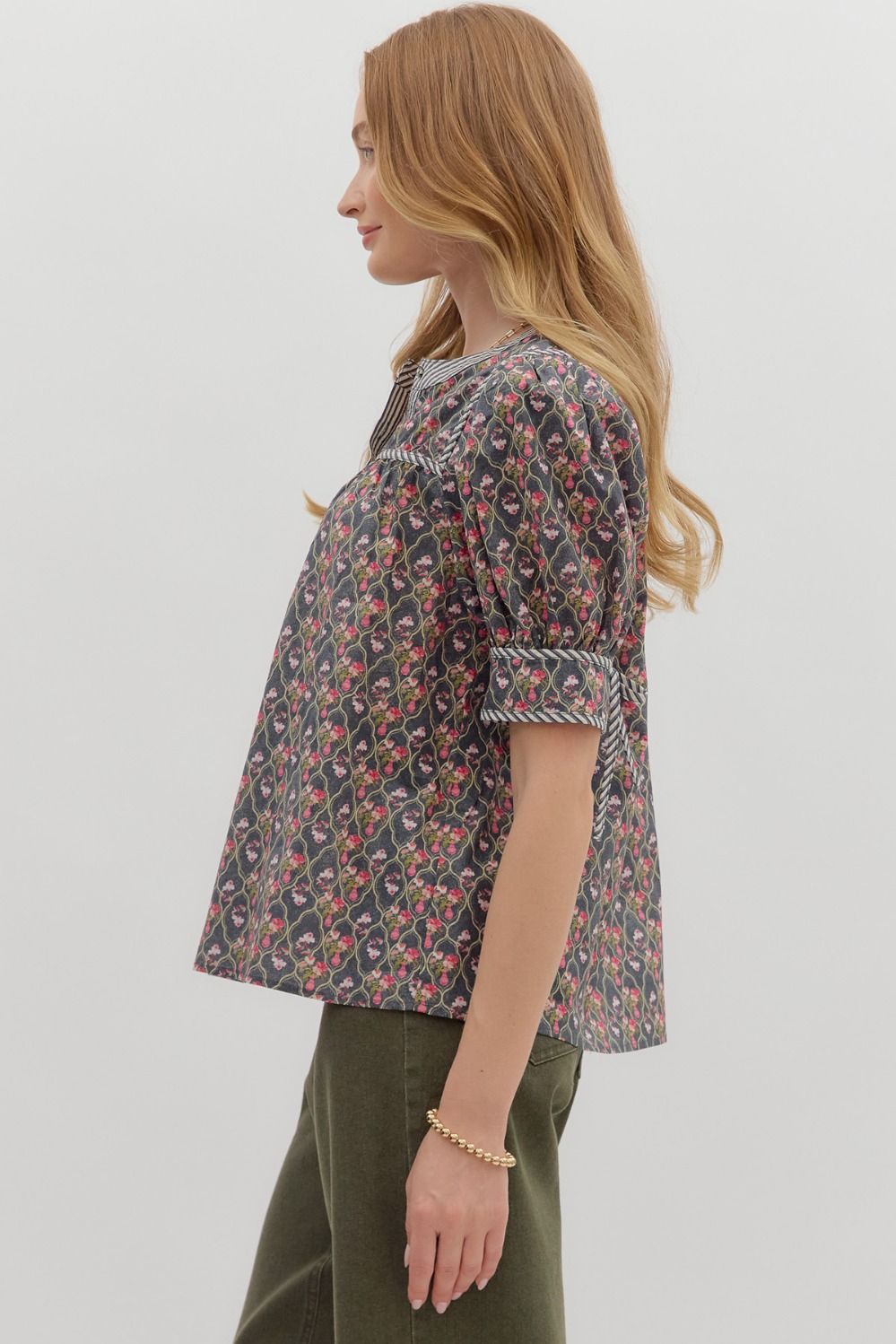 Entro Floral Pattern Top