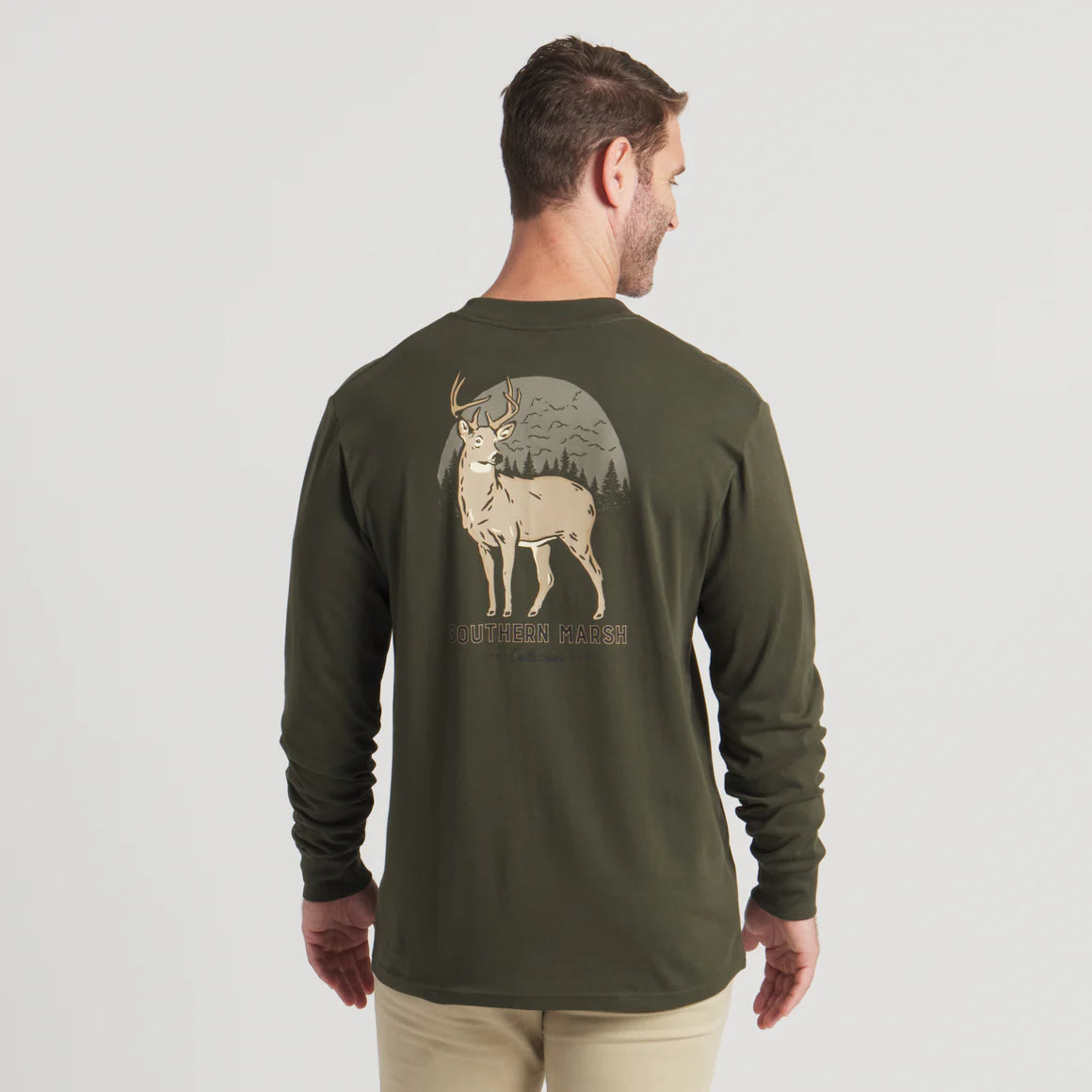 Southern Marsh Eight Point LS Tee