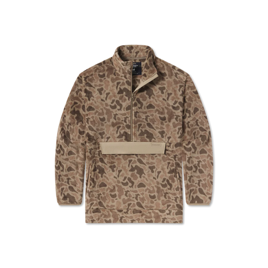 Southern Marsh Wadsworth Fleece Pullover-Retro Camo