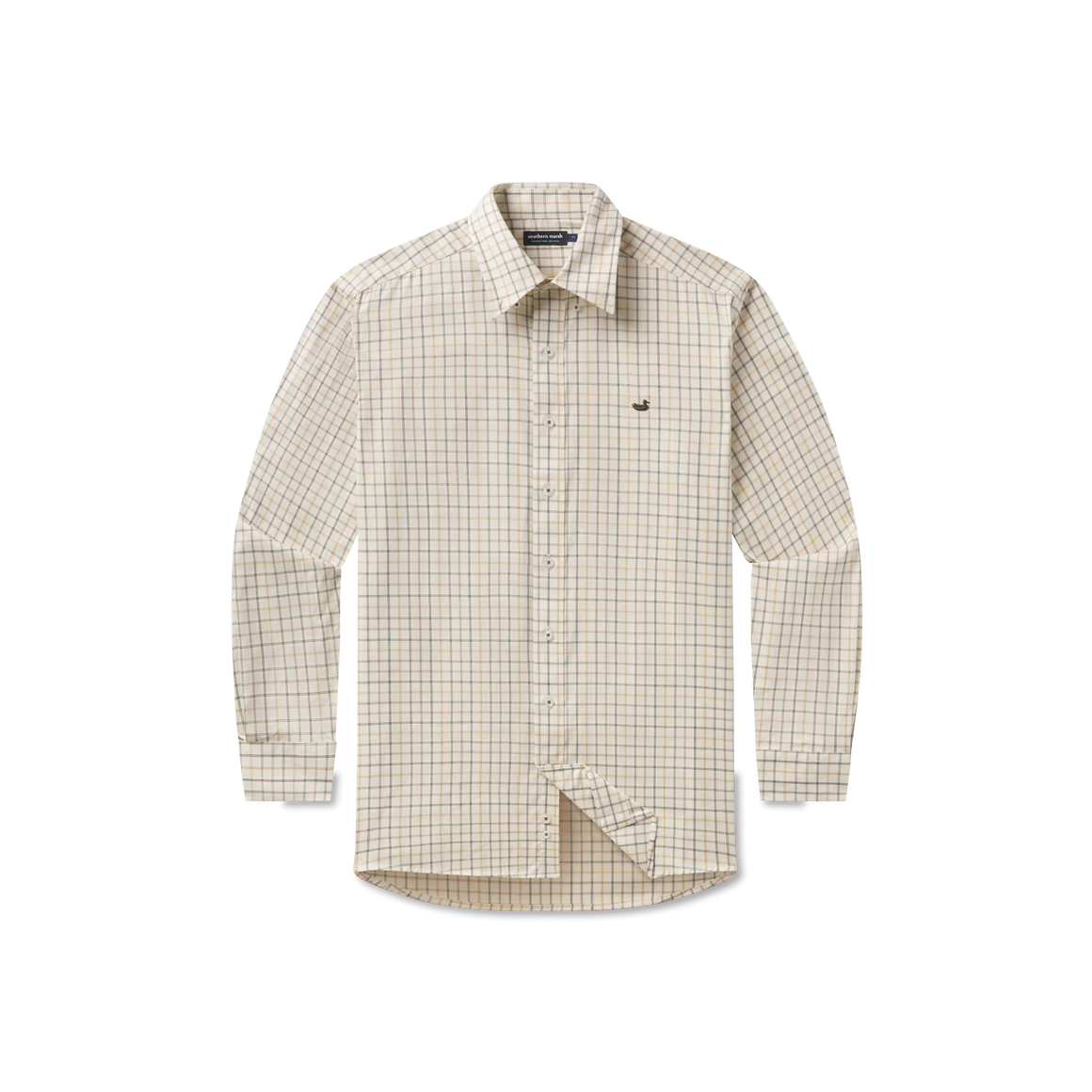 Southern Marsh Chateau Windowpane Dress Shirt