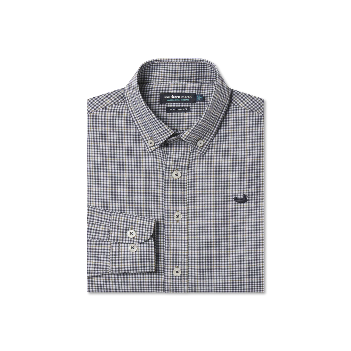 Southern Marsh Youth Dyer Performance Gingham Dress Shirt