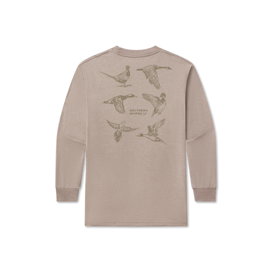 Southern Marsh Youth Seawash LS Tee - Field Sketches