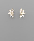 Marquise Crystal Studs