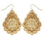 Filigree Teardrop Earrings